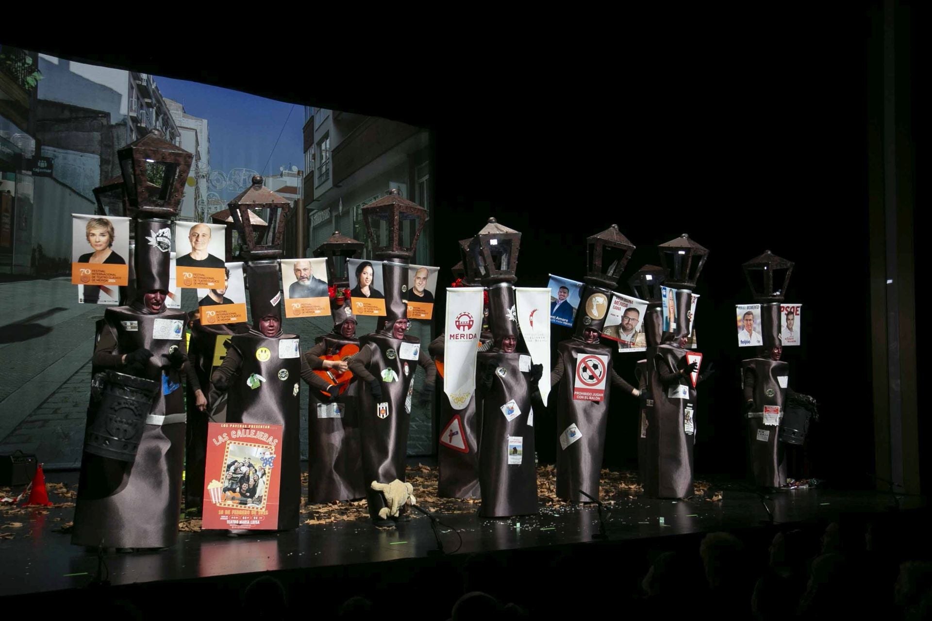 Actuación de Los paveras