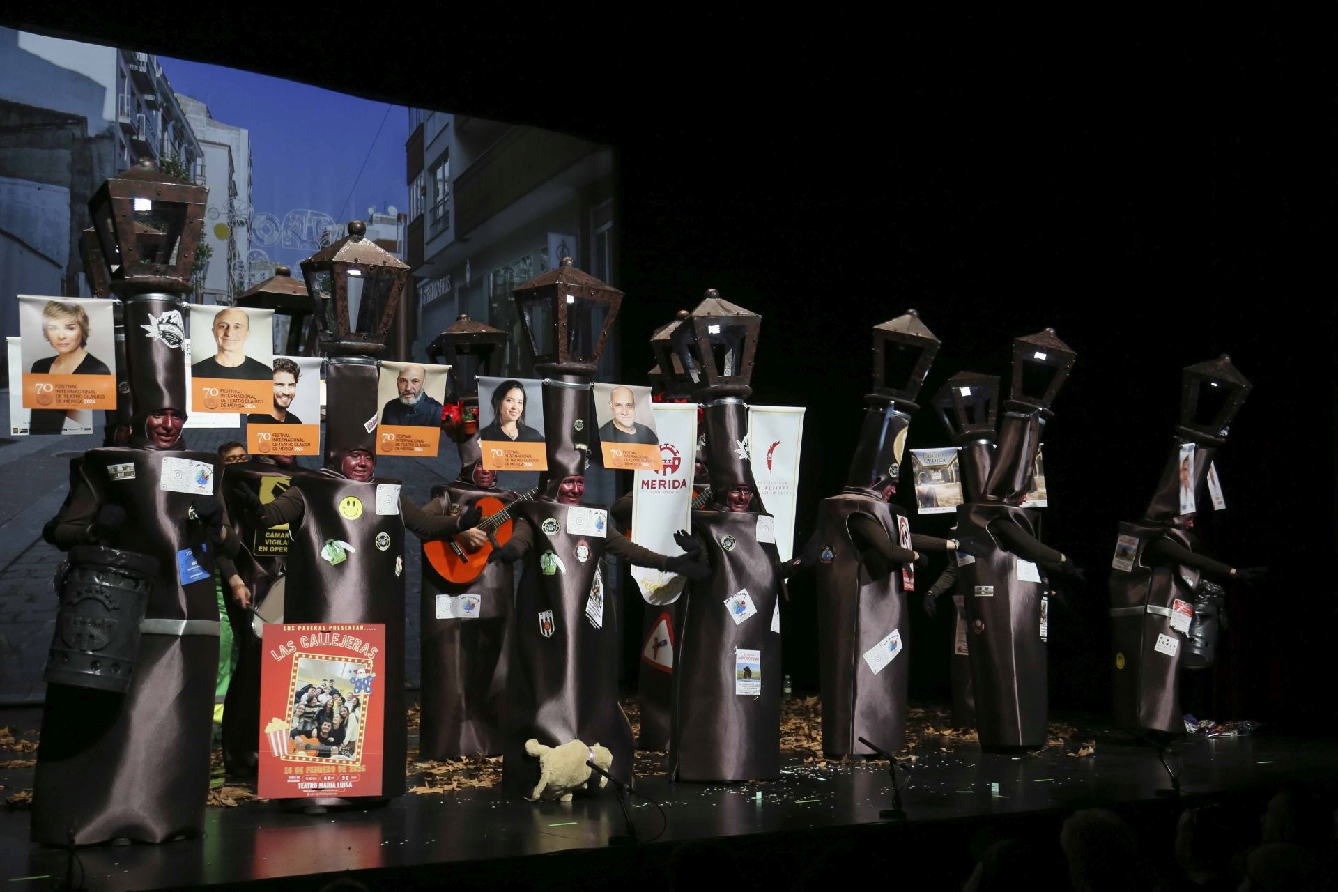 Actuación de Los paveras