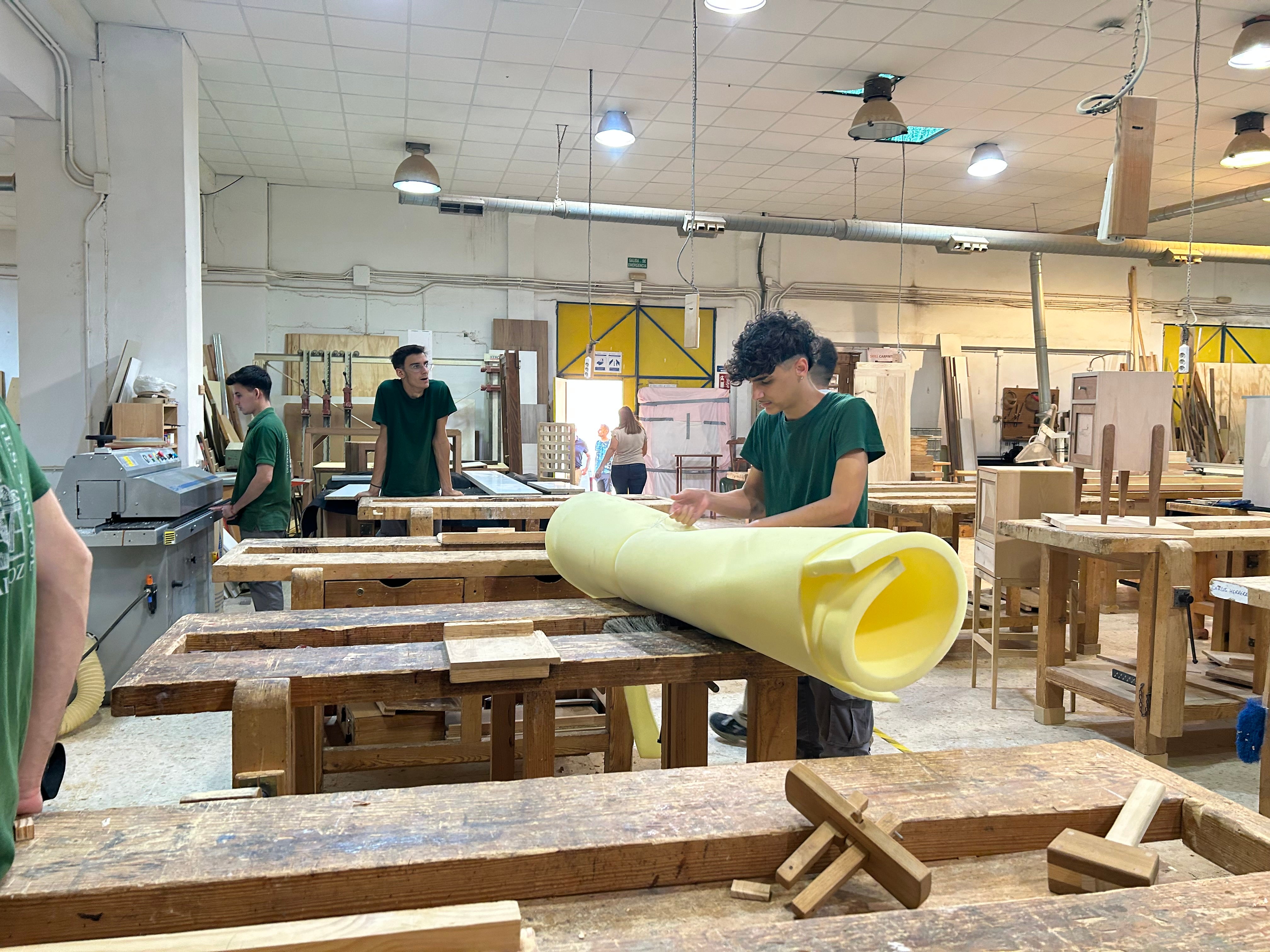 Estudiantes de ciclos formativos de Formación Profesonal