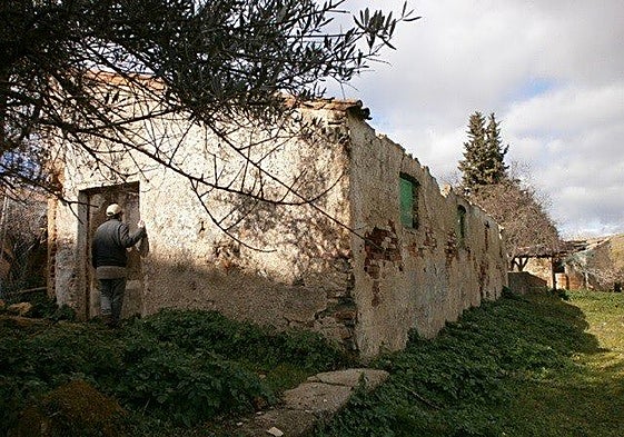 Antigua vaquería en el entorno de la Ribera del Marco.