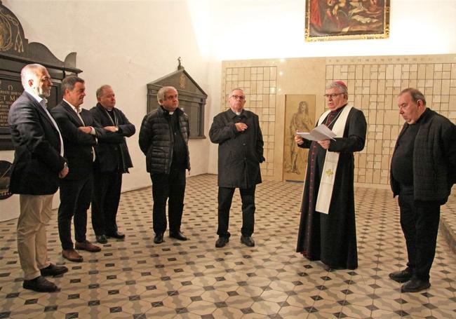 El columbario se ha instalado en la capilla de la Inmaculada.