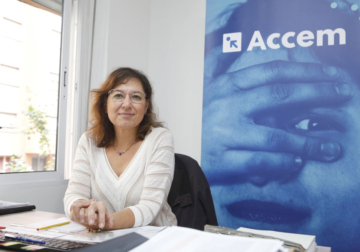 Mar García Navarro, directora de Accem en Extremadura.