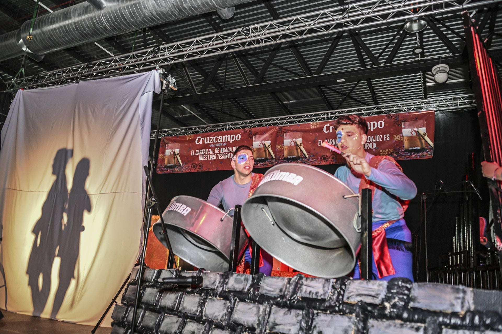 La Tamborada del Carnaval de Badajoz, en imágenes