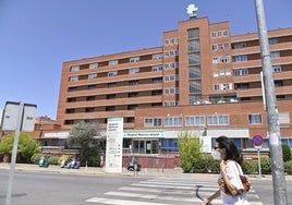 Hospital Materno Infantil de Badajoz, en cuya UCI ha estado ingresado el bebé.