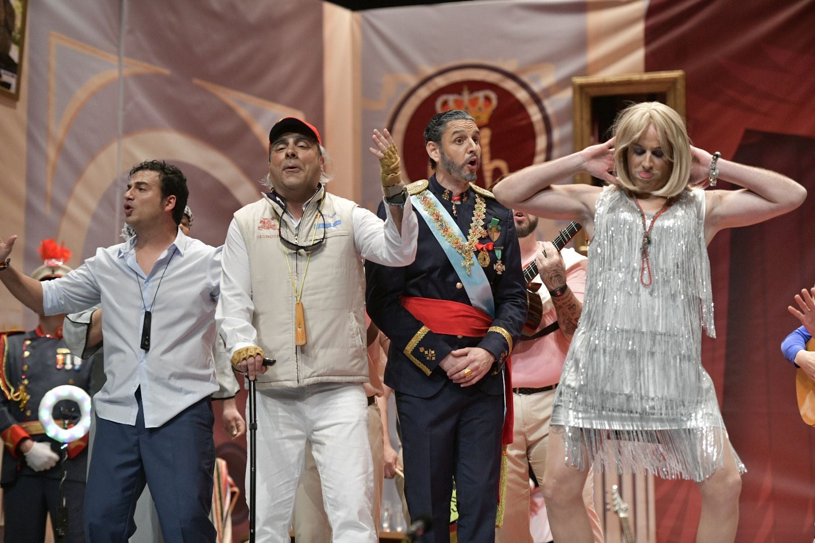 Actuacion de Los Chungos. 