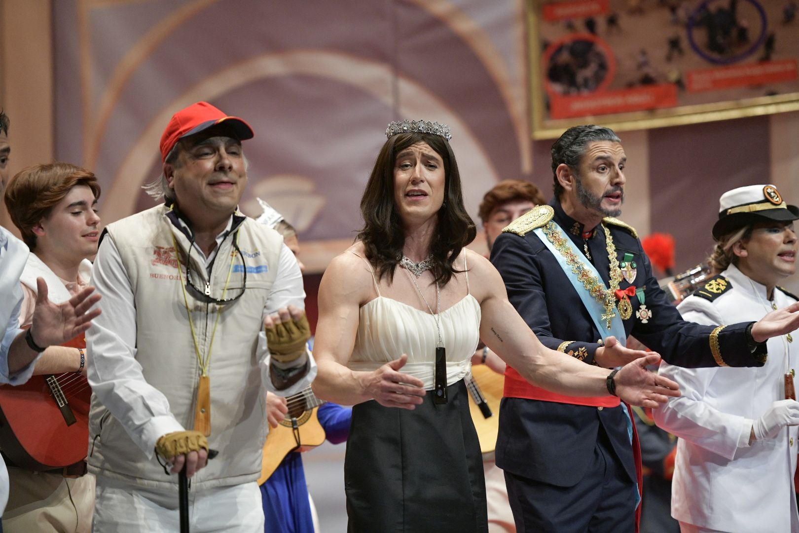 Actuacion de Los Chungos. 