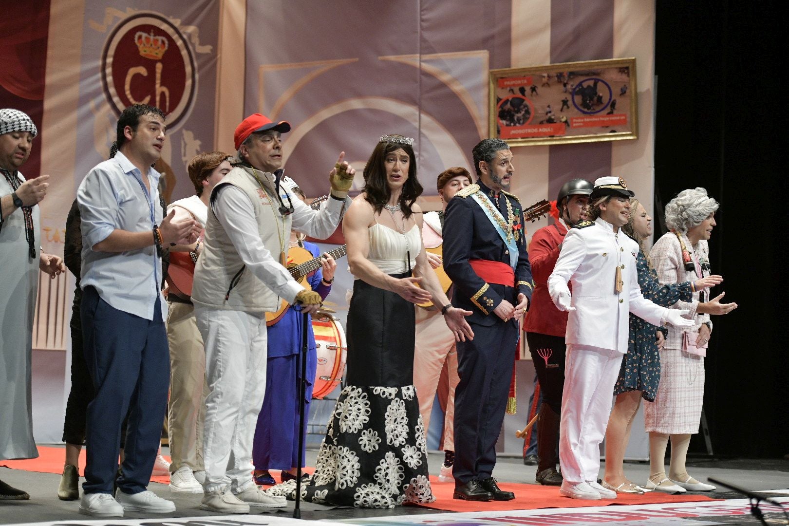 Actuacion de Los Chungos. 