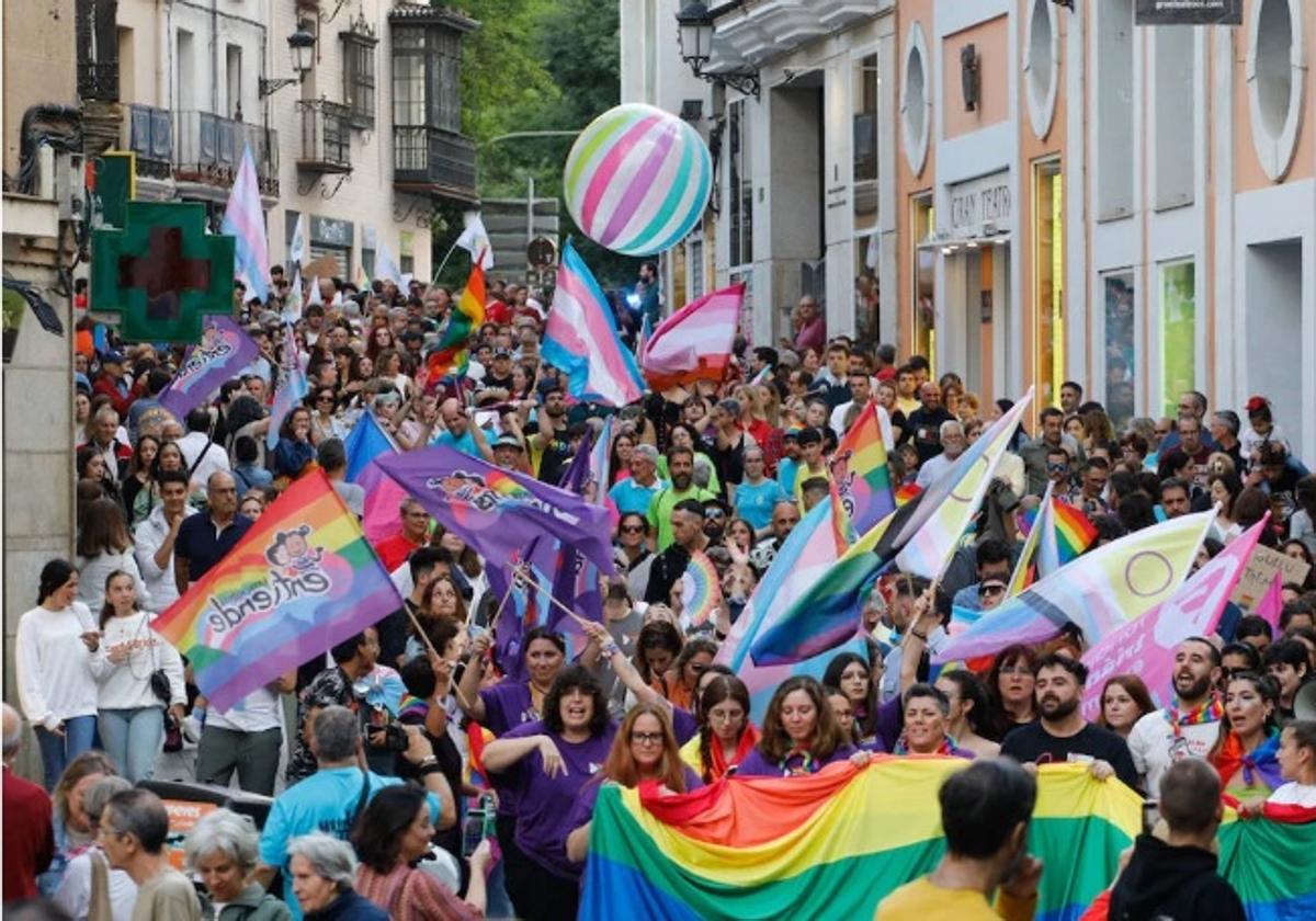 Imagen de archivo de la Marcha del Orgullo del año pasado.