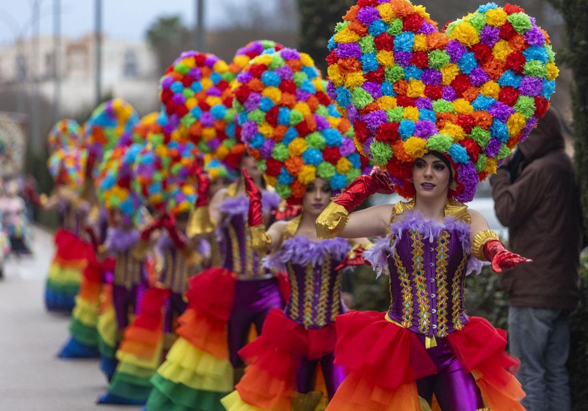 Las mejores imágenes del desfile del Carnaval de Cáceres