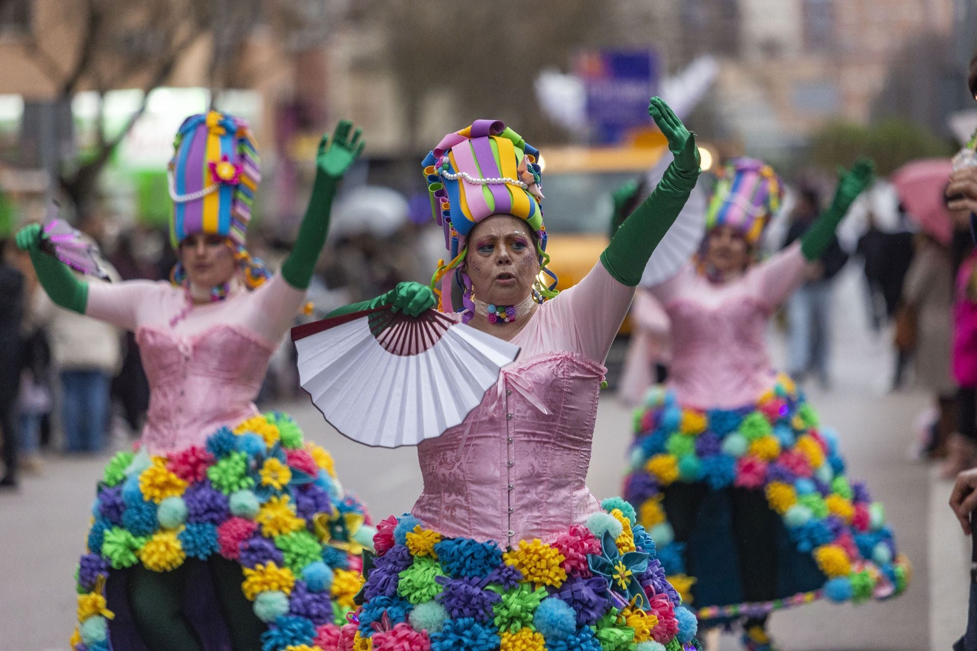 Las mejores imágenes del desfile del Carnaval de Cáceres