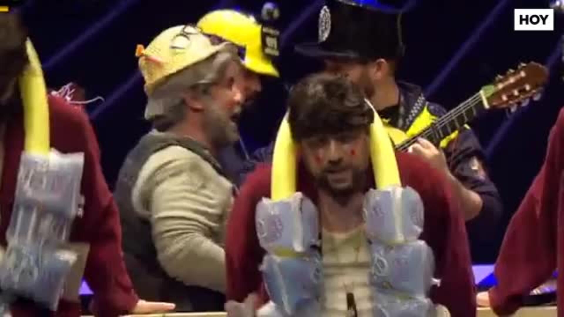 Murga Los Camballotas en la Final del Concursp de Murgas de Badajoz 2025