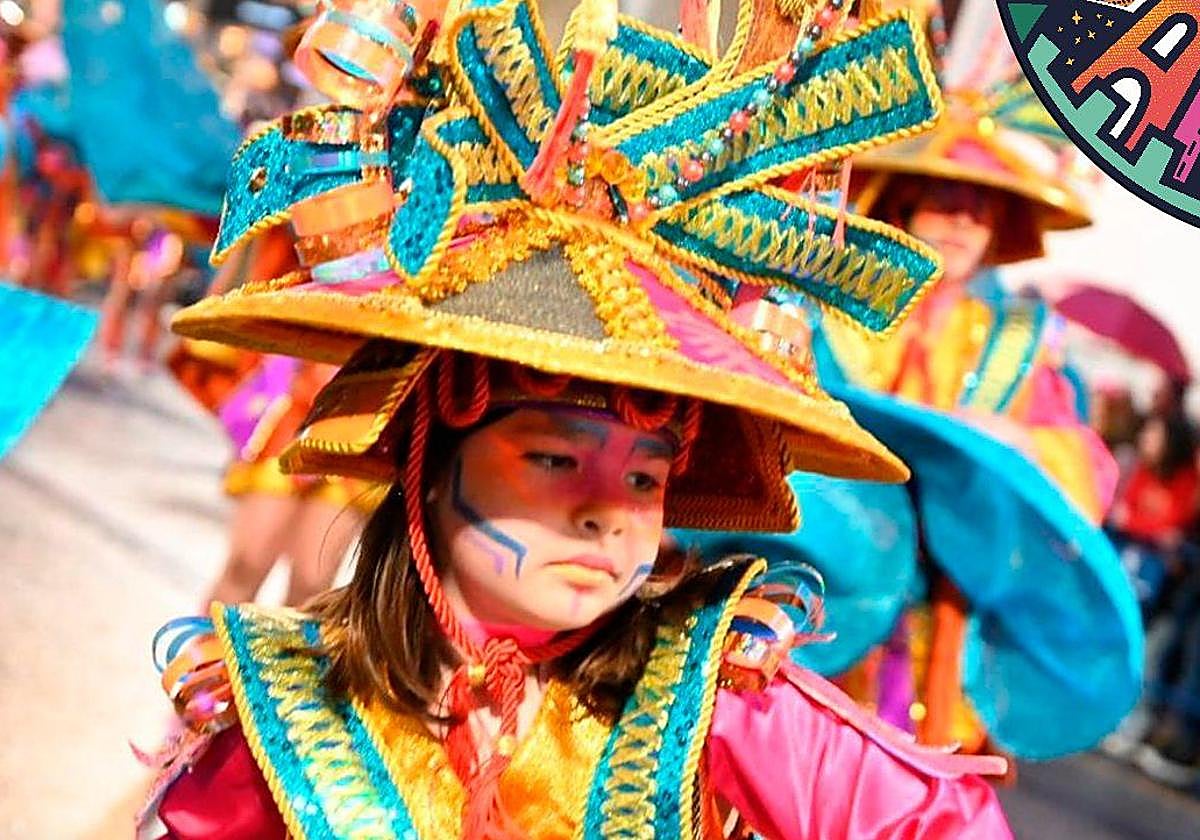 Así lucía Cambalada por lass calles de Badajoz.