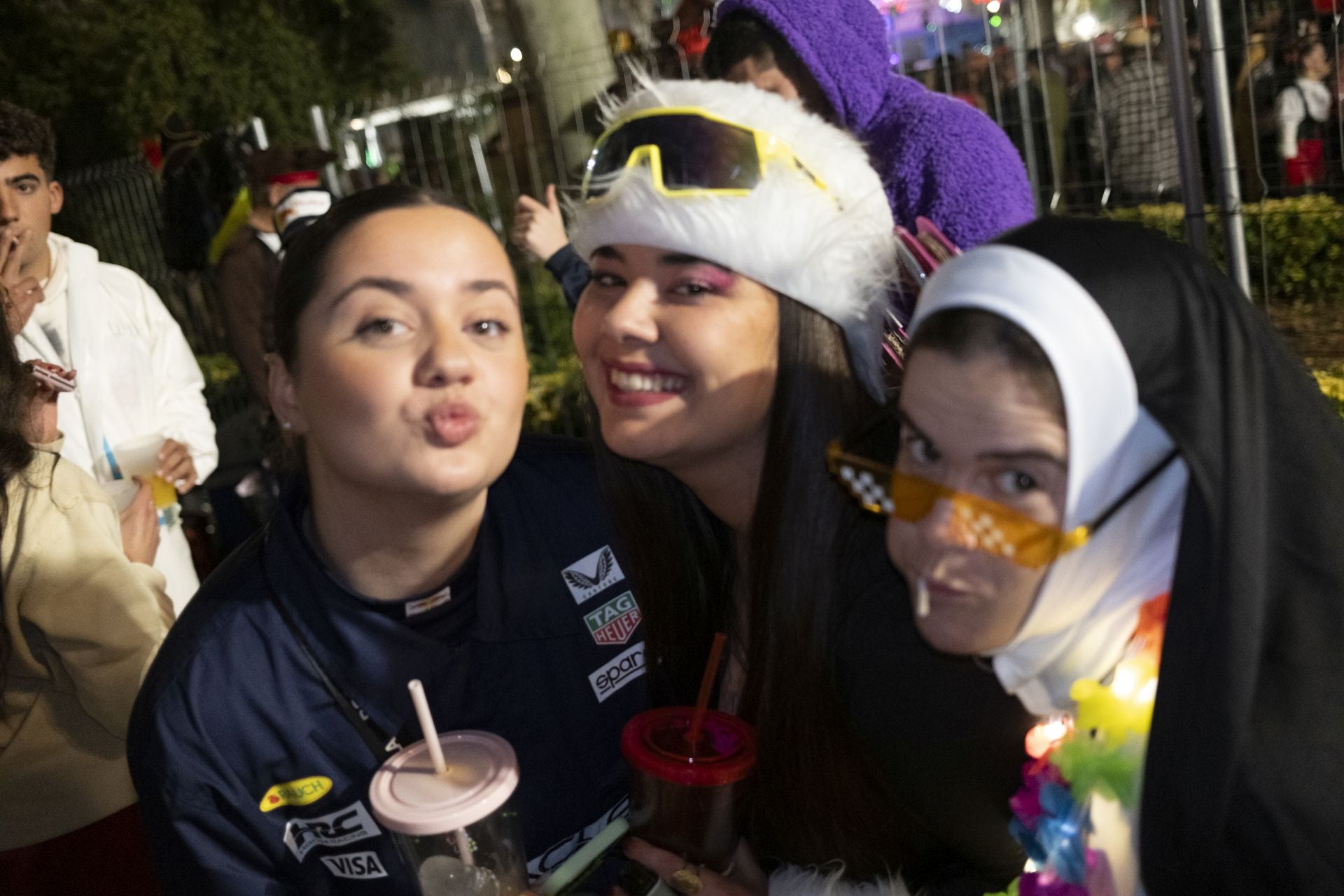 Las mejores imágenes del sábado noche del Carnaval de Badajoz