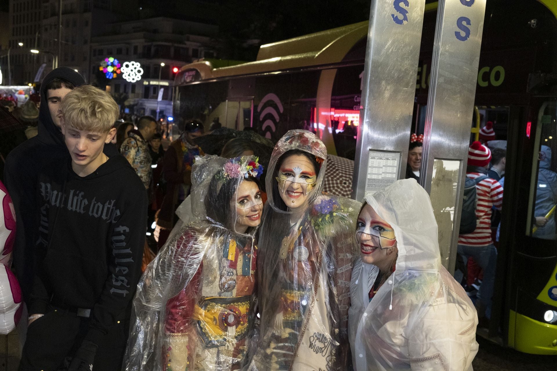 Las mejores imágenes del sábado noche del Carnaval de Badajoz