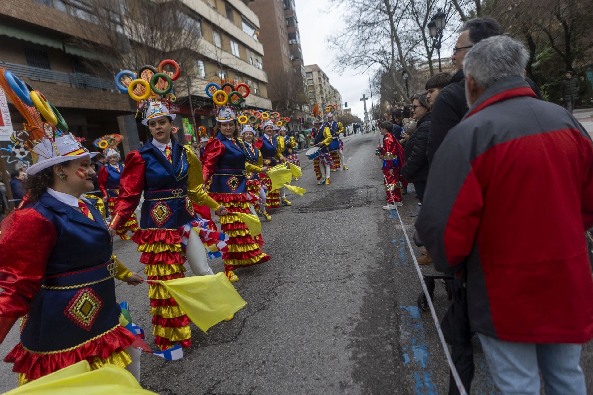 Las mejores imágenes del desfile matinal del domingo de Carnaval en Cáceres