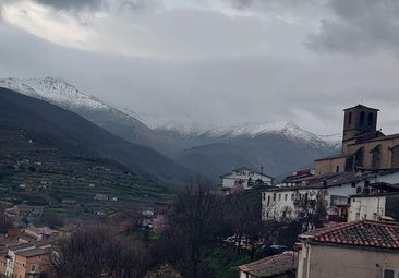 La nieve regresa a Extremadura