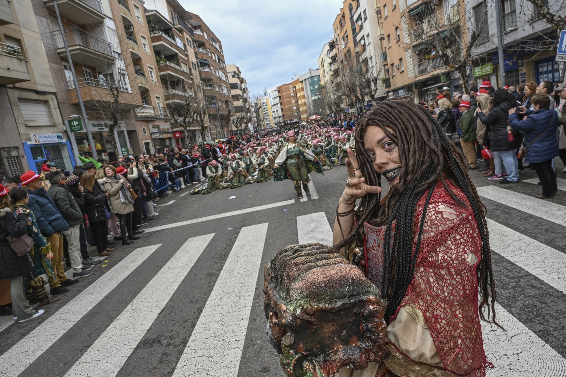 El Entierro de la Sardina del Carnaval de Badajoz 2025, en imágenes