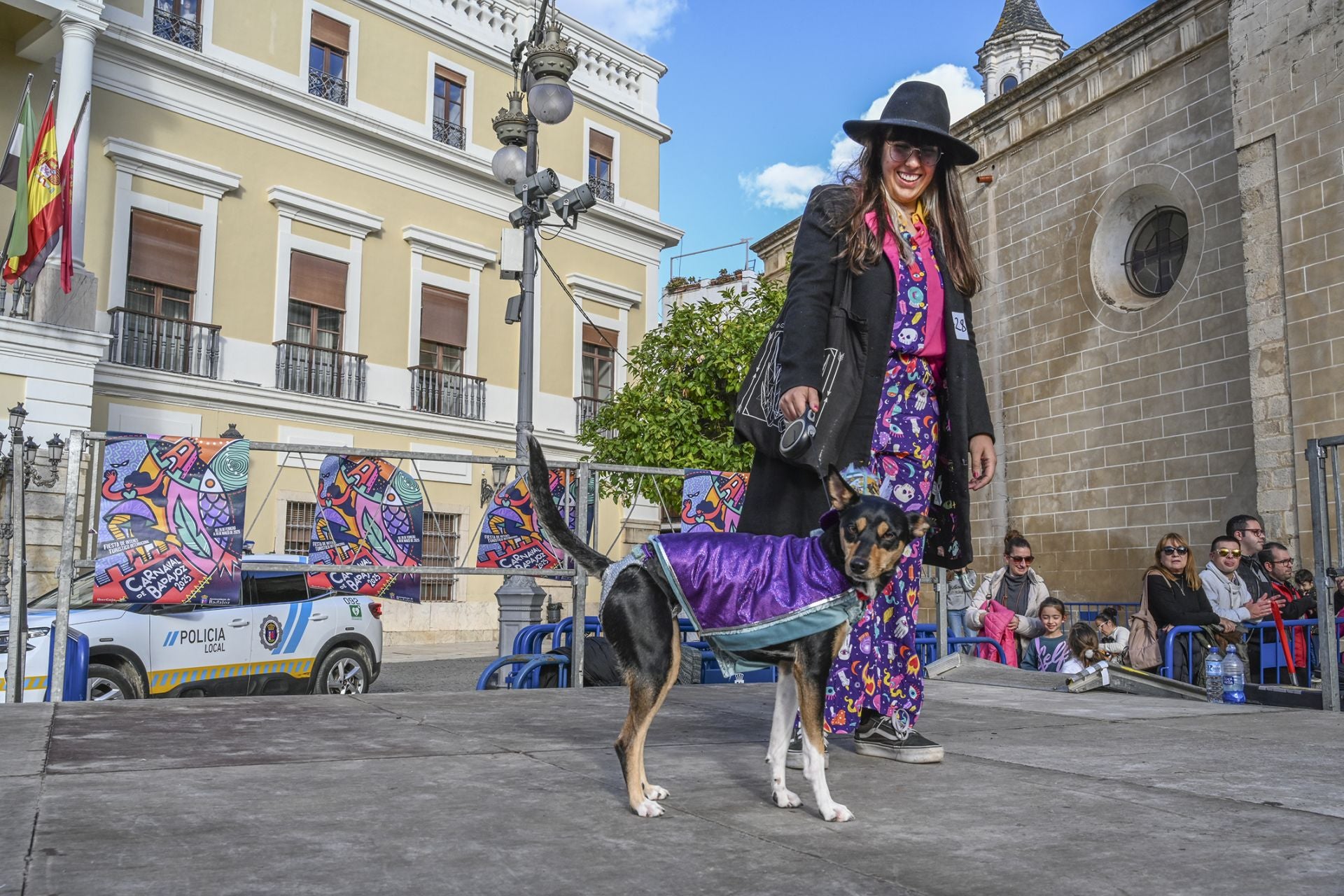 Concurso de disfraces de mascotas del Carnaval de Badajoz 2025