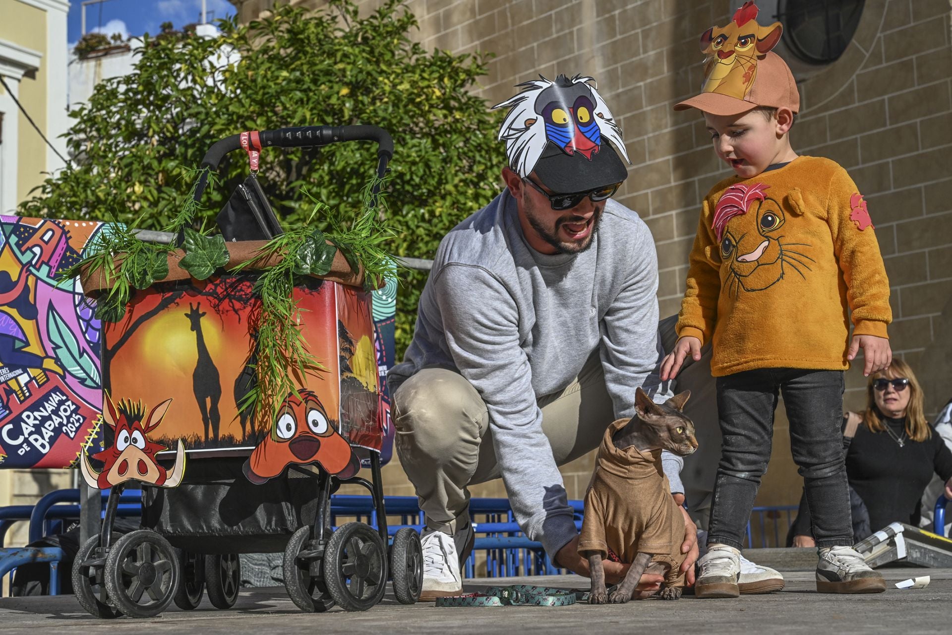 Concurso de disfraces de mascotas del Carnaval de Badajoz 2025