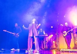Concierto de Monalisa donde se presentó su nuevo disco, 'Postales desde Marte'.