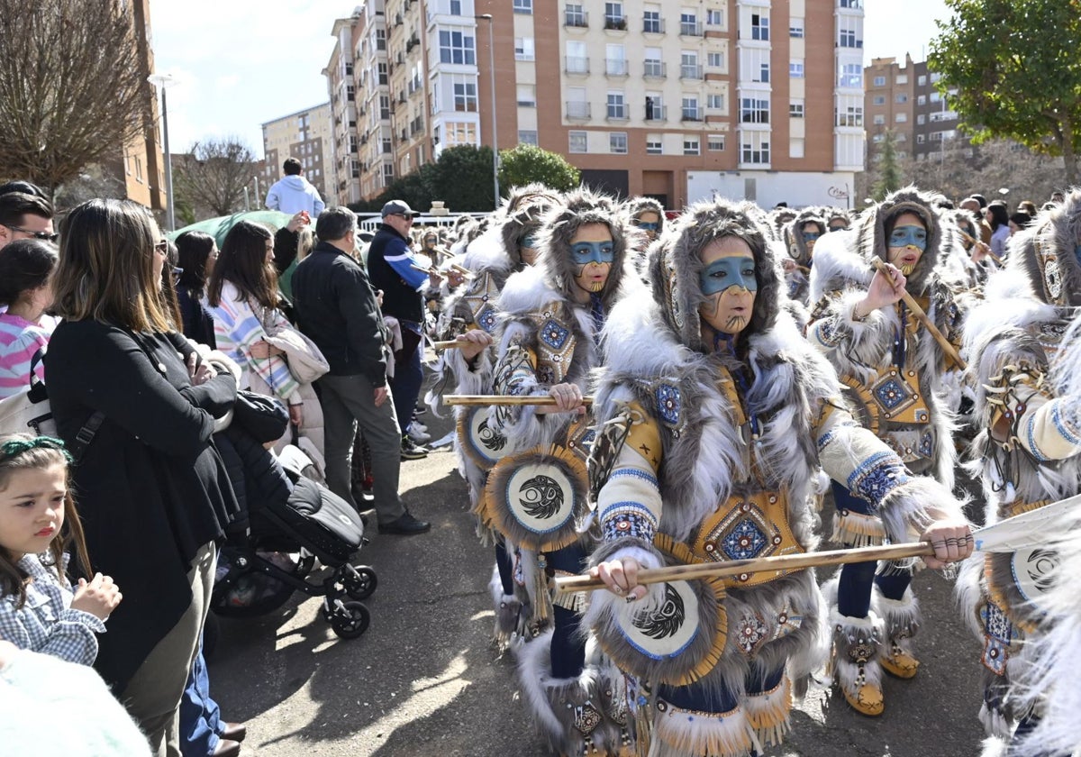 Cierre del Carnaval de Badajoz en Valdepasillas en 2023.