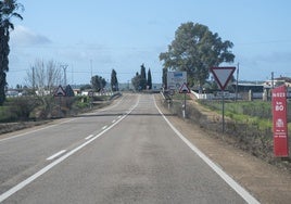 El proyecto incluye ampliar el actual desdoblamiento en la entrada a Badajoz.