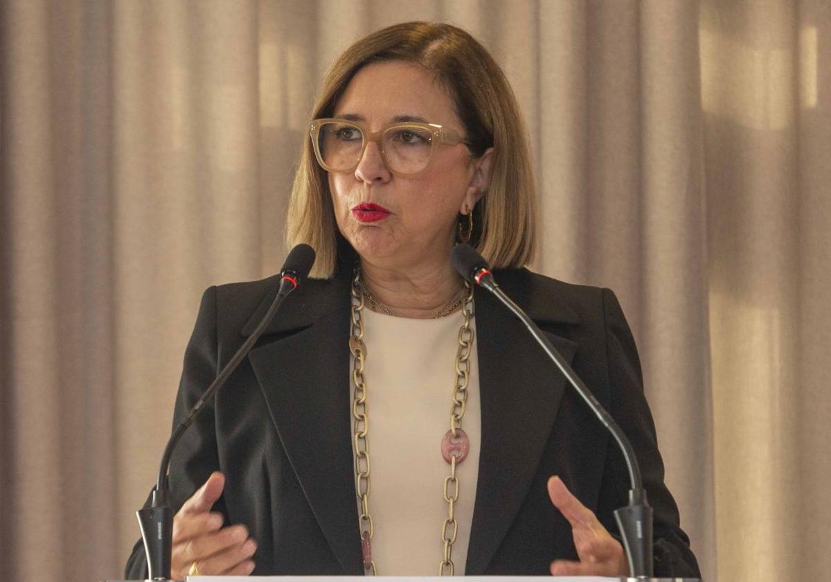 Mercedes Morán, consejera de Agricultura de la Junta.