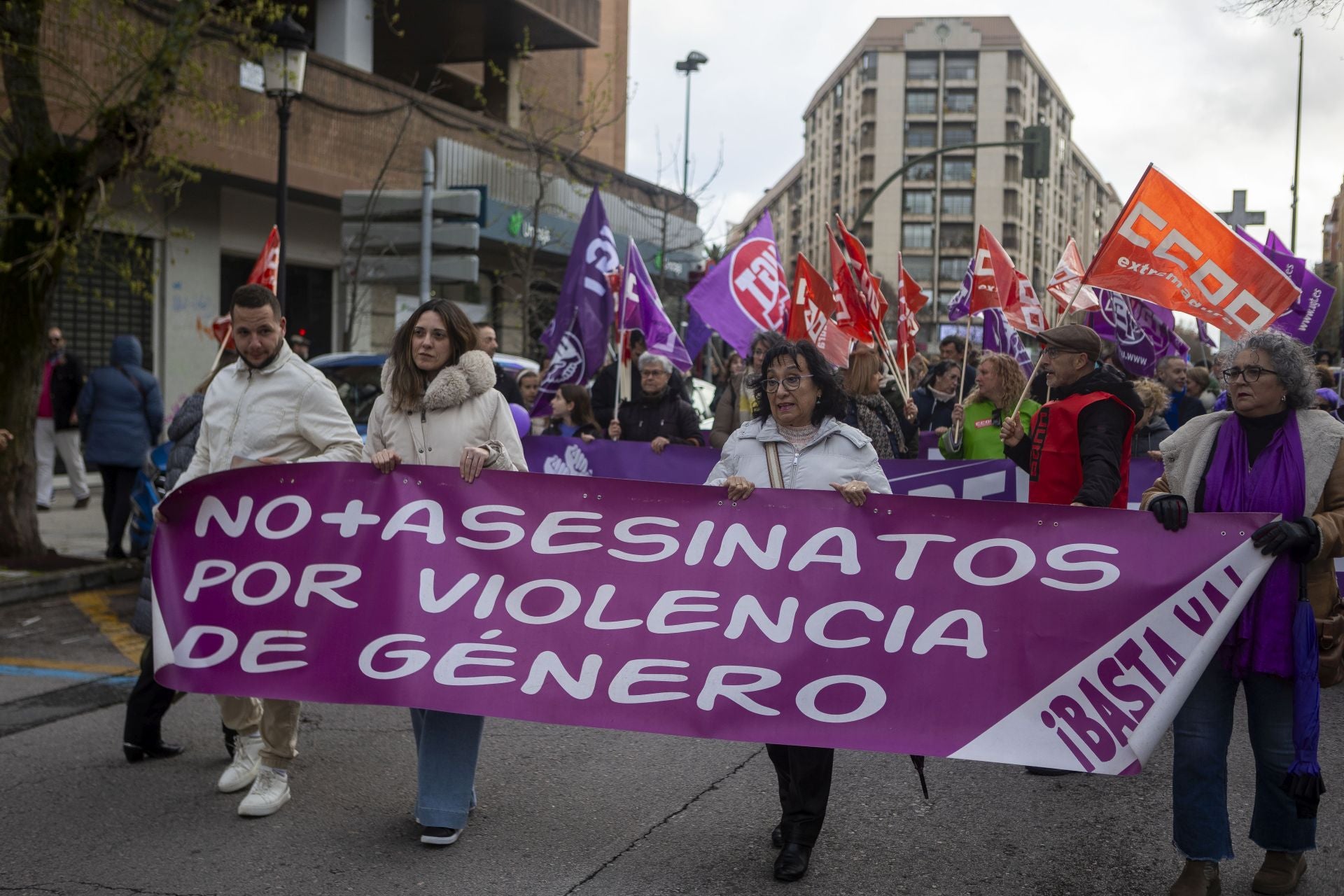 El 8M en Cáceres, en imágenes