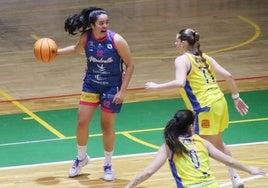 Cristina Lázaro anotó 8 puntos.