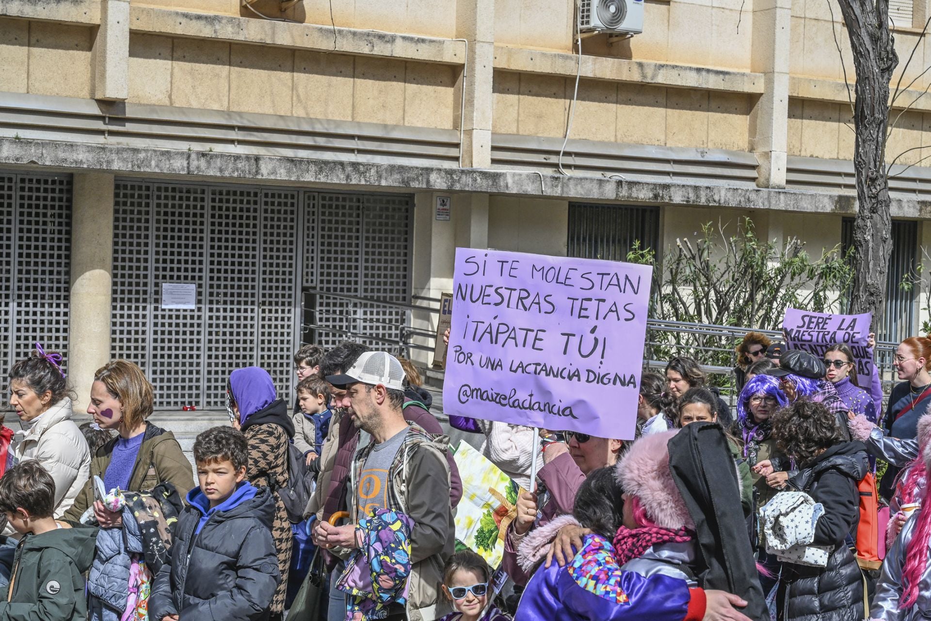 El 8M en Badajoz, en imágenes