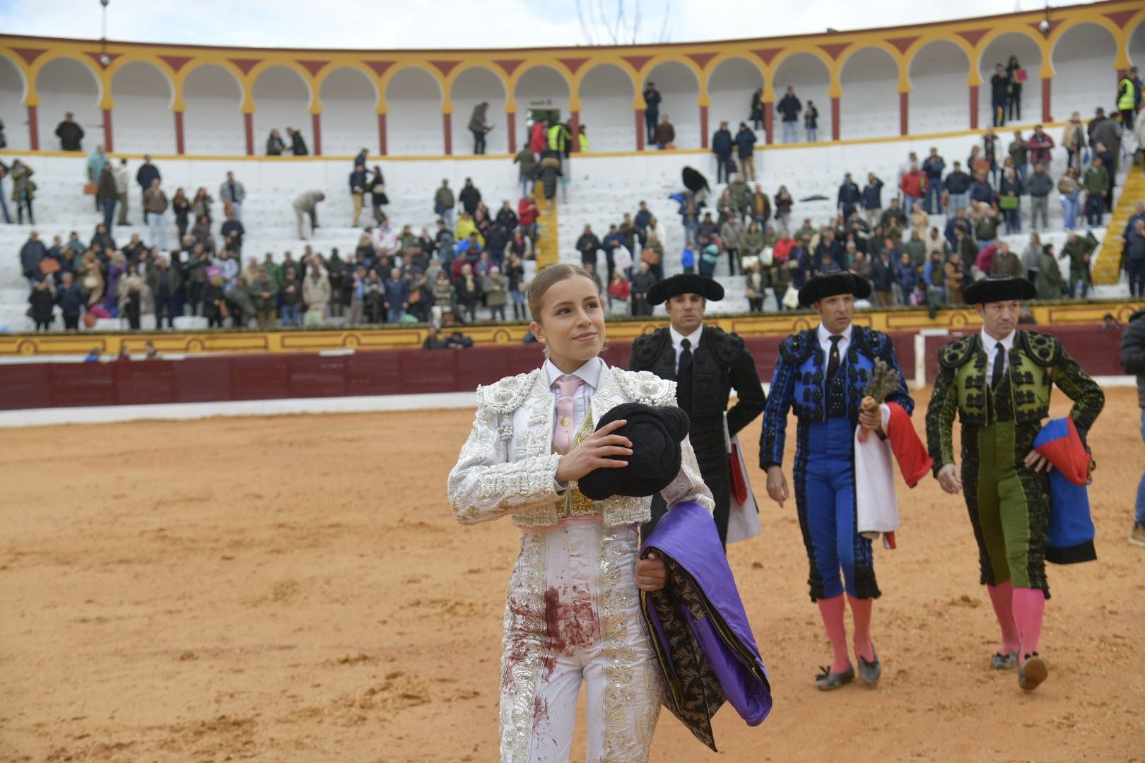 La novillada dominical de Olivenza, en imágenes