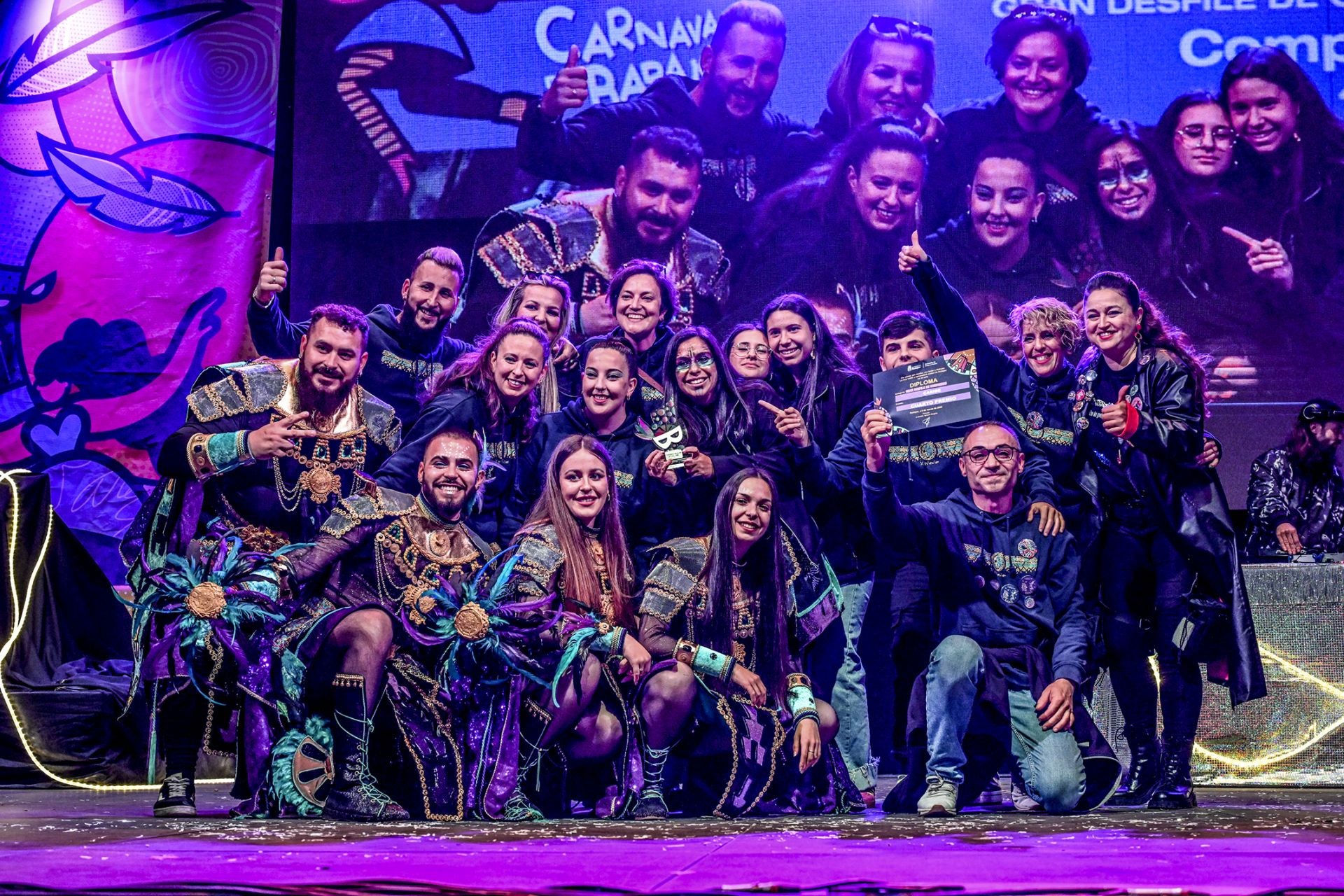 El Carnaval de Badajoz entrega sus premios