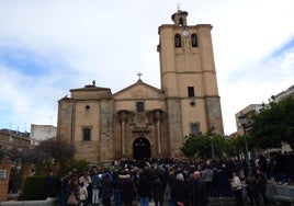 Funeral celebrado este martes en Castuera.