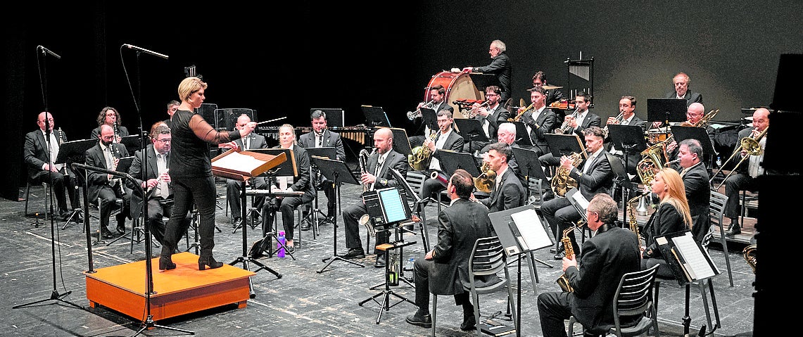 Concierto de la Banda Municipal de Música en el López de Ayala