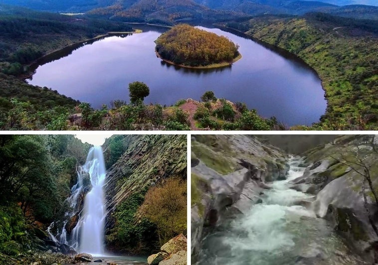 Meandro Melero, cascada del Chorrituelo y Garganta de los Infiernos.