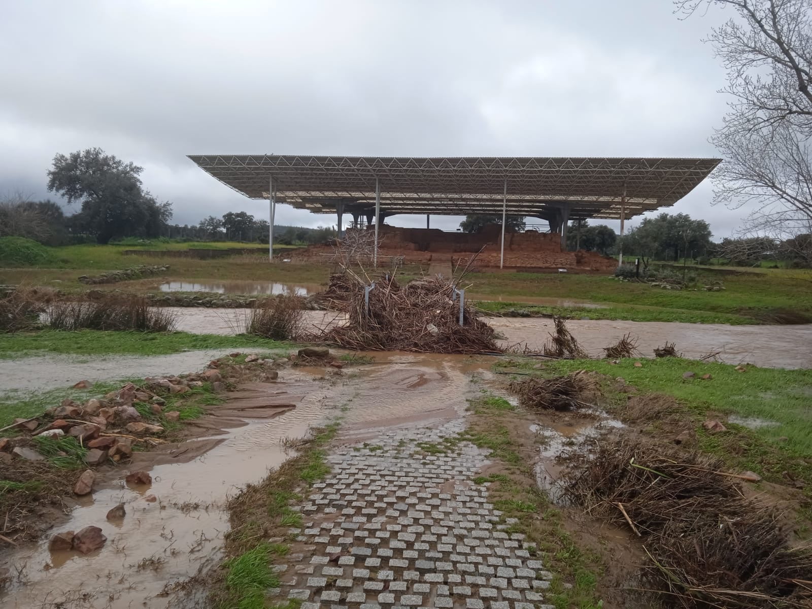 Yacimiento de Cancho Roano.
