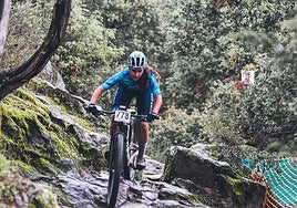 María Cercas durante su participación en el Gran Premio Internacional de Candeleda de la Copa de España de este fin de semana.