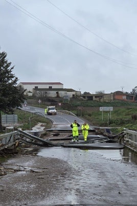 Mejora la situación de la red viaria extremeña, que sigue con más de diez carreteras afectadas