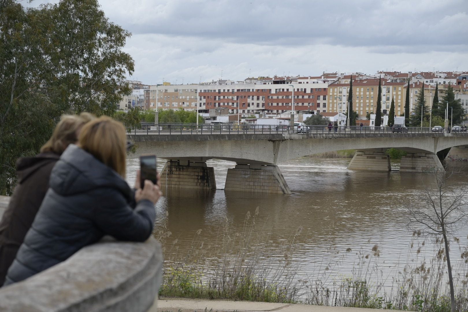 Así han quedado los parques de Extremadura tras la crecida del Guadiana