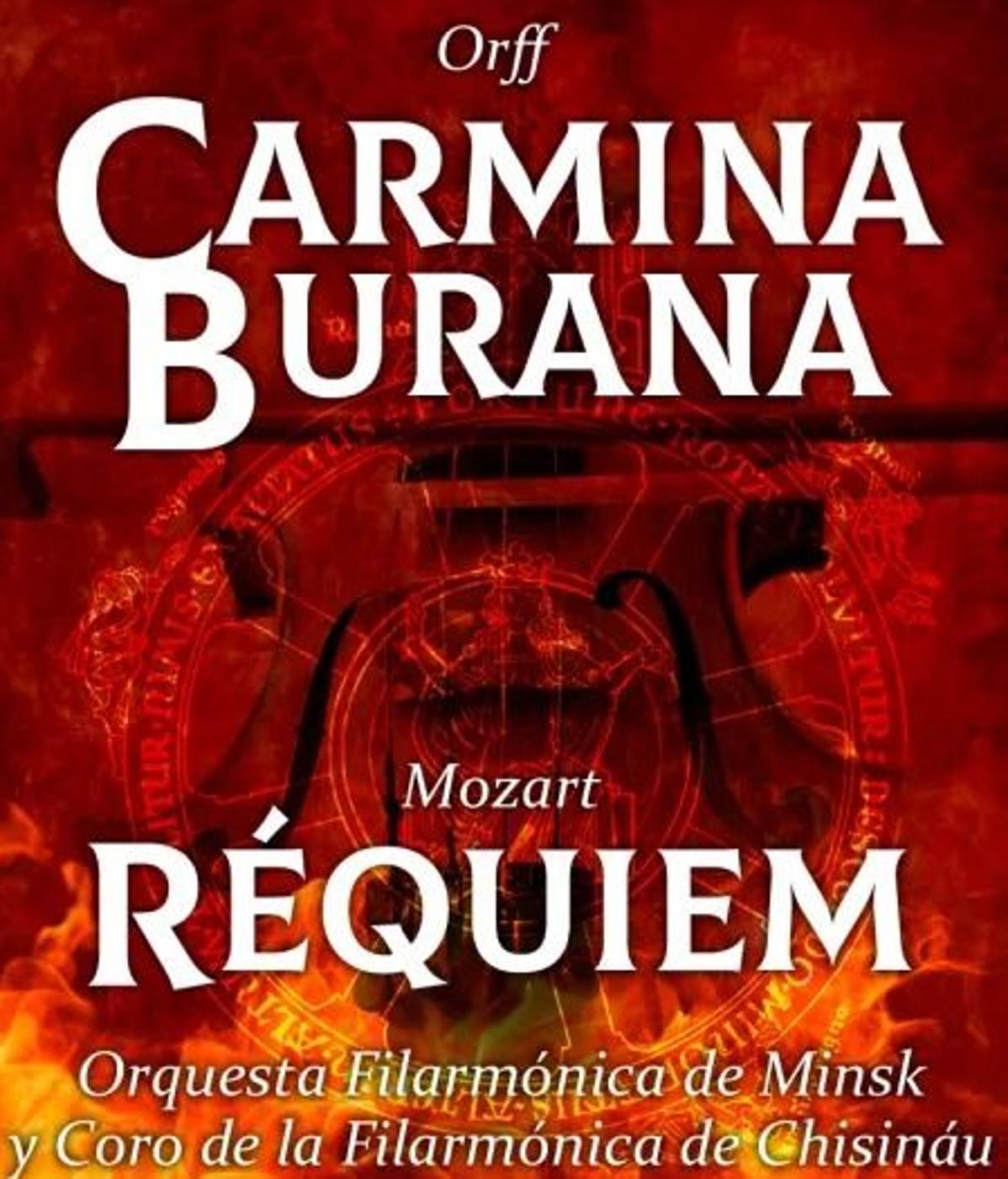 'Carmina Burana' y el 'Requiem' de Mozart