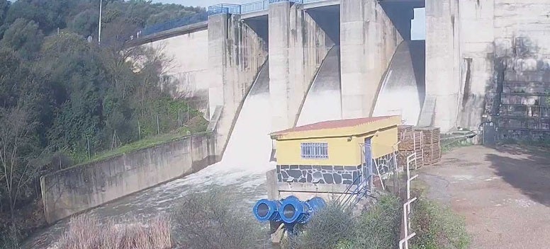 Presa de los Canchales. 