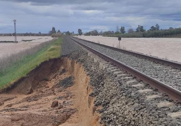 La circulación ferroviaria entre Don Benito y Mérida se reabre este viernes tras varios días cortada