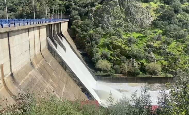 Embalse de Villar del Rey.