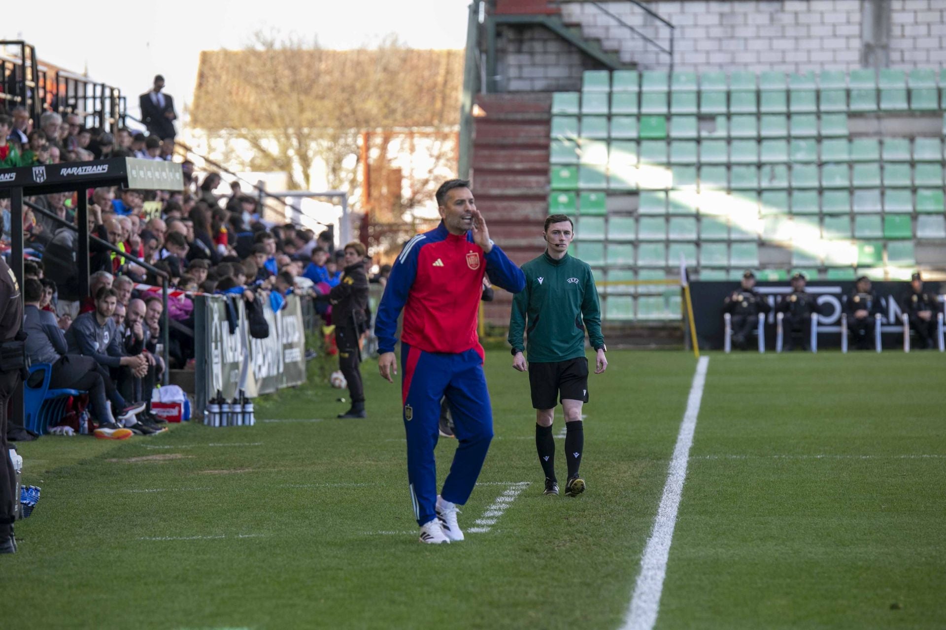 Las mejores imágenes del España-Austria en el Romano