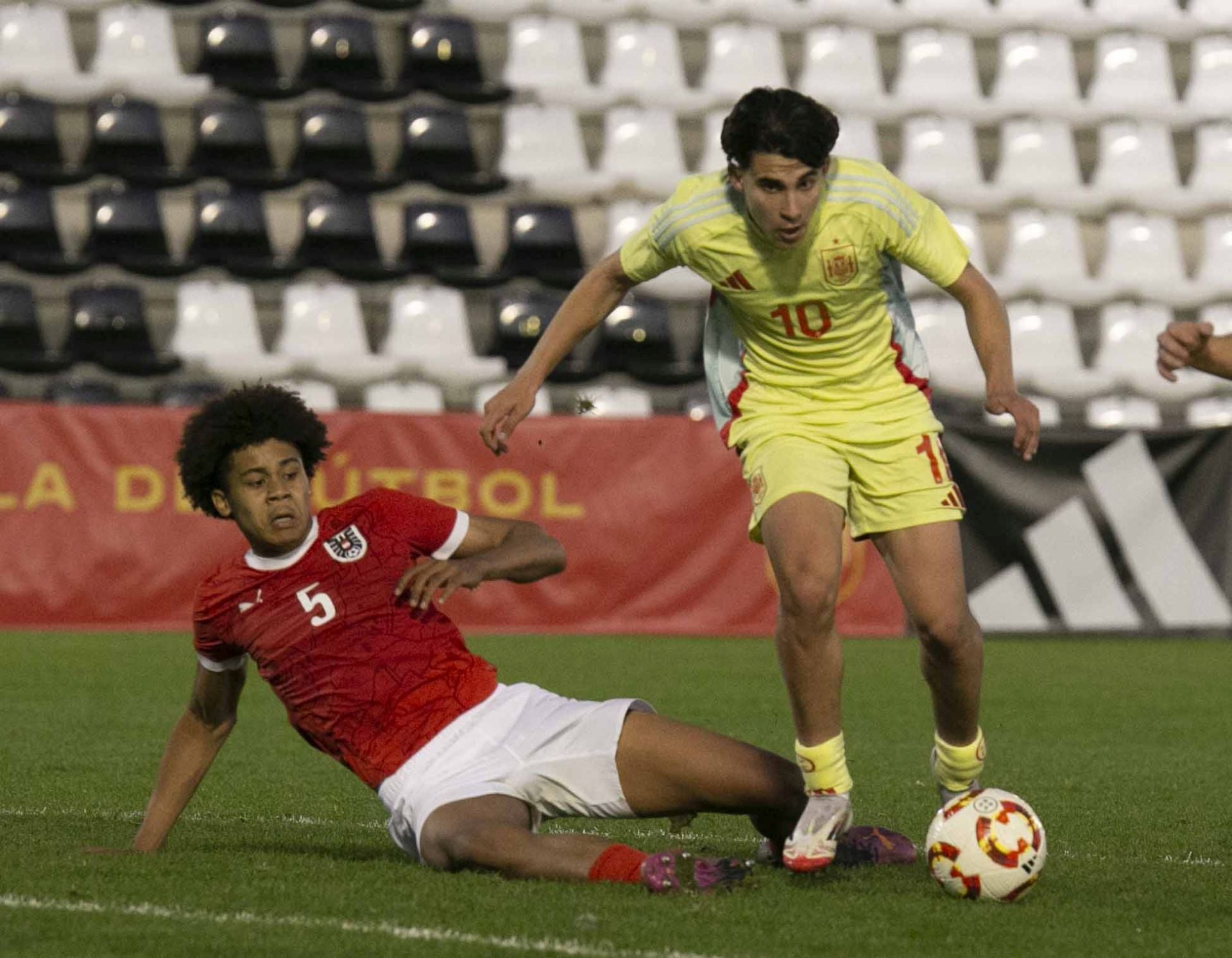 Las mejores imágenes del España-Austria en el Romano
