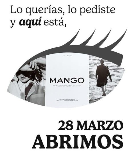 La nueva tienda de Mango en El Faro abre este viernes 28 de marzo