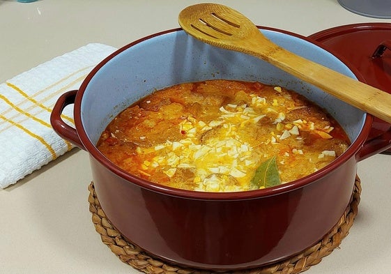 La sopa serrana de siempre