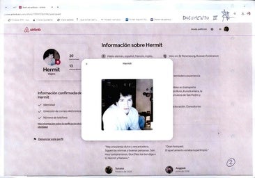 David Sánchez vinculó el móvil de la Diputación de Badajoz a su perfil de AirBnB