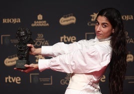 Actriz pacense ganadora de dos premios Goya.