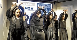 Gala 'Saeta al compás del tacón' de la academia de baile 'Puro Flamenco'.